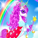 Baby unicorn dress up