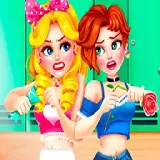 School Girls Battle Beauty Salon