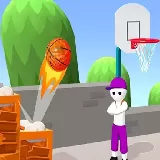 The ball bounces